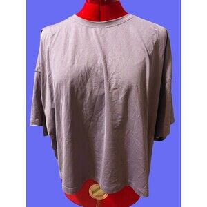 Lululemon Women’s Oversized Purple Crop Top Size XL